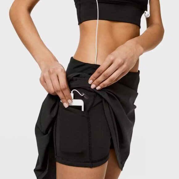 COPY - Lululemon Pace Rival Skirt Extra Long White Size 4 - Picture 6 of 8